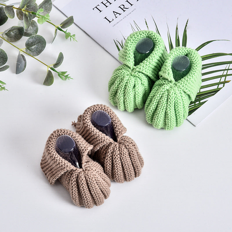 Handmade newborn woven shoes for men and women