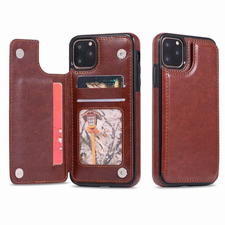 Card holder holster mad horse pattern back shell holster