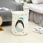 Large cartoon foldable Laundry Storage Basket Clothes Storage Bag Dirty Clothes Basket Kid Toy Organizer Sundries Storage Barrel