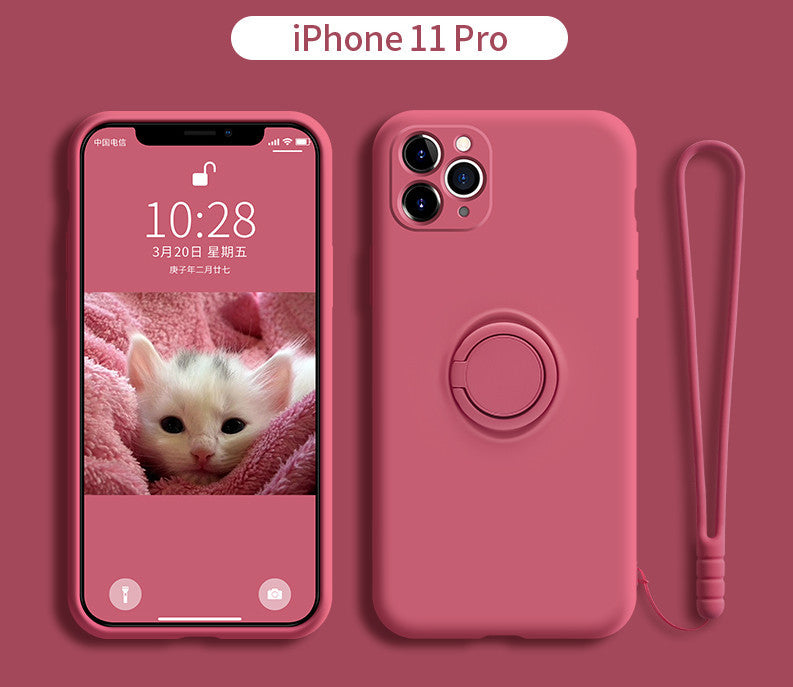 Liquid silicone mobile phone case