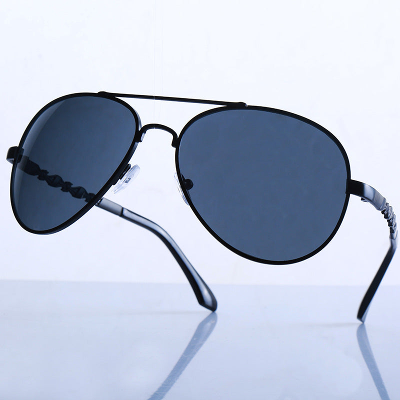 Men's belt glasses watch set