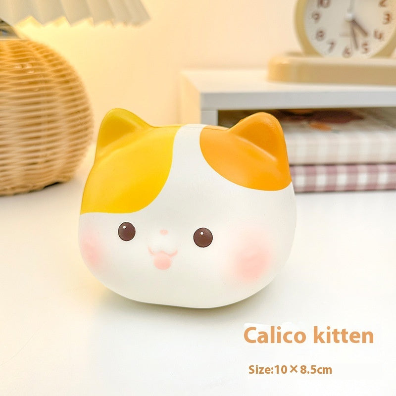 Cute Decompression Toy Slow Rebound Squeezing Toy Decompression Vent Doll