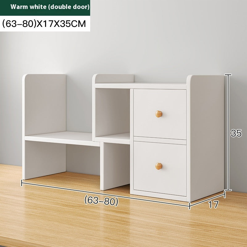 Desktop Bookshelf Storage Rack Desk Storage