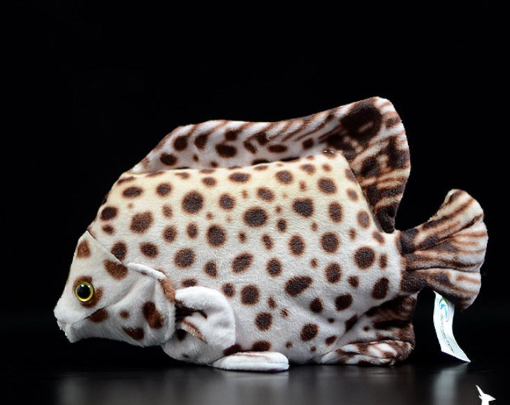 Three Rocket Fish Dolls Simulation Copper Band Butterfly Fish