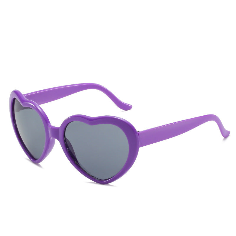 Women's Fashion Trend Heart-shaped Sunglasses