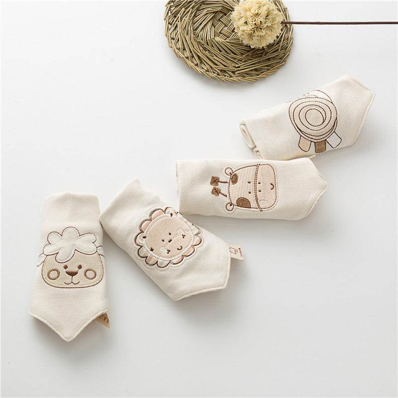 Cotton Triangle Bib Baby Pure Cotton Children