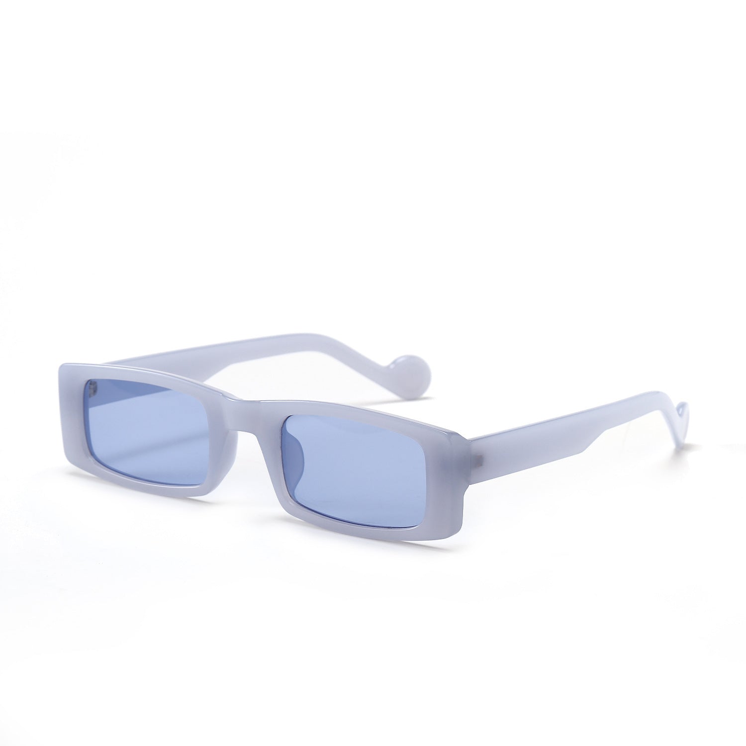 Square Small Frame Jelly Color Summer New Style Sunglasses