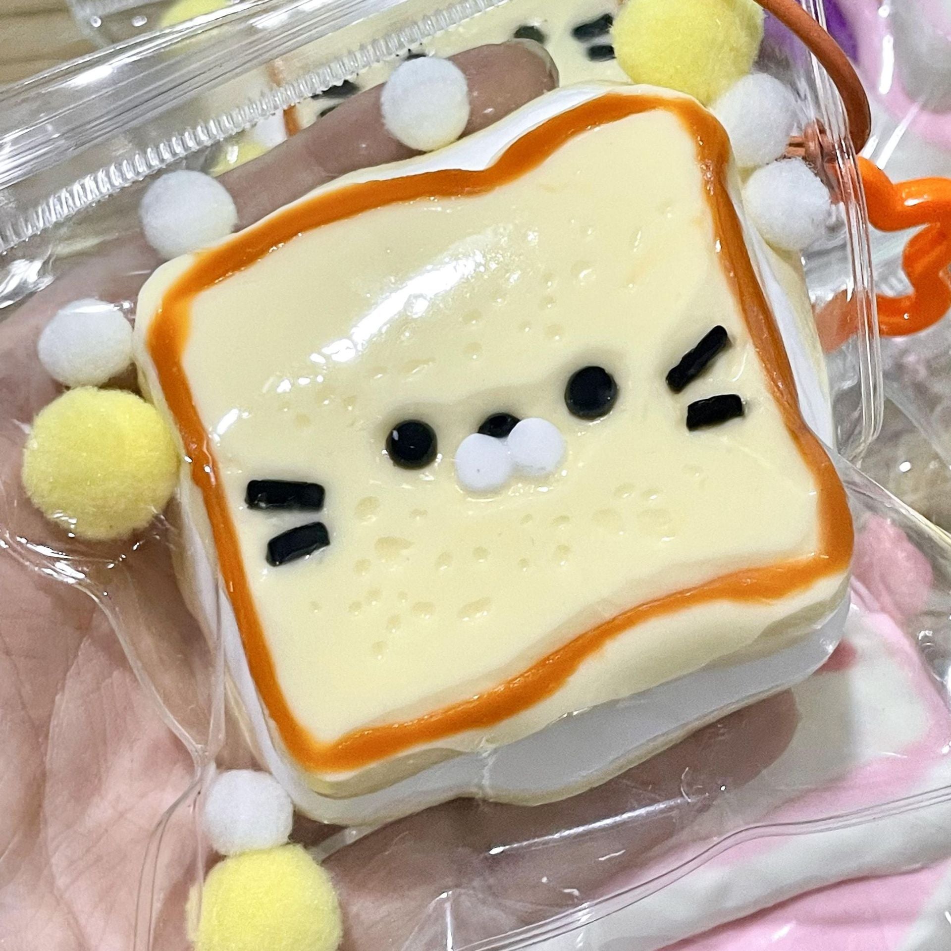 Diy Simulation Food Toy Manual Decompression DIY Squeezing Toy