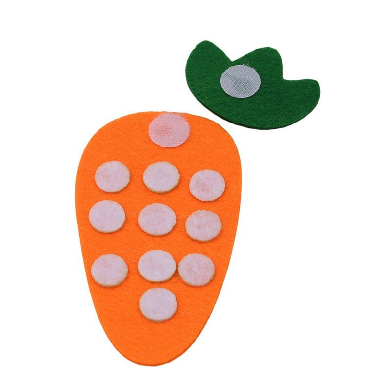 Point matching radish toy