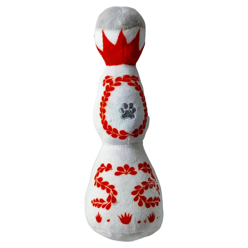 Funny Tequila Dog Toy Boujee Plush Dog Toy With Squeaker Funny And Cute Dog Toy For All Dog Sizes Great DogBirthday Toy Alcohol Dog Toy