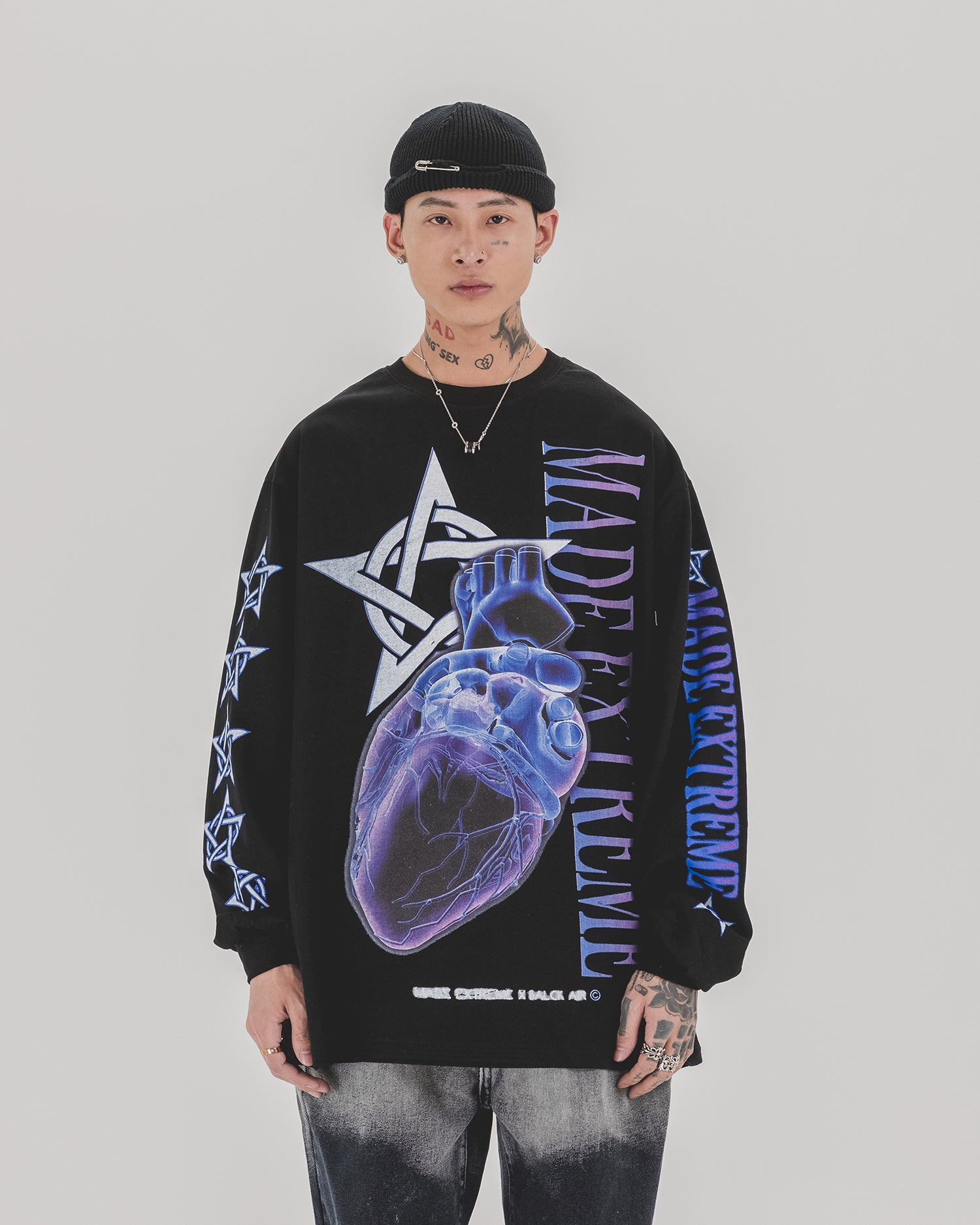 Long-sleeved T-shirt men and women bottoming shirt