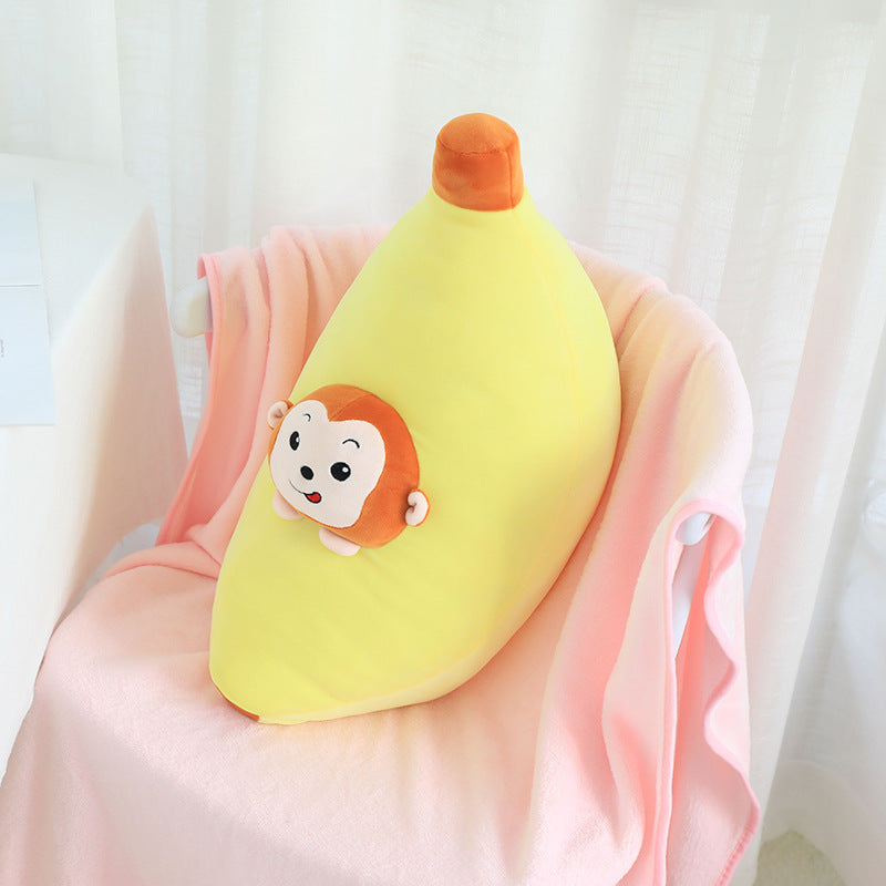 Avocado Pillow Children Banana Fruit Plush Toys Wholesale Dolls