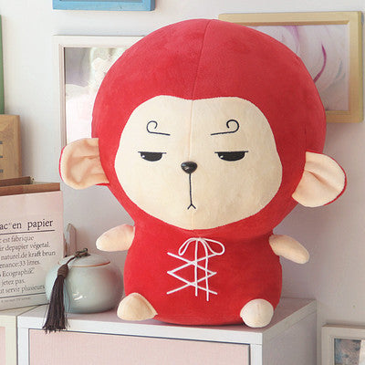 Flower Travel Note Sun Wukong Lovely Monkey Dude Plush Toy Li Shengji Sun Six Empty Dolls Seven Empty Eight Rings Gift