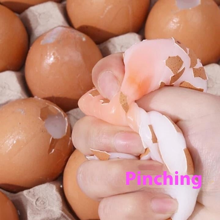 Simulation Silicone Egg Squeezing Toy Decompression Toy