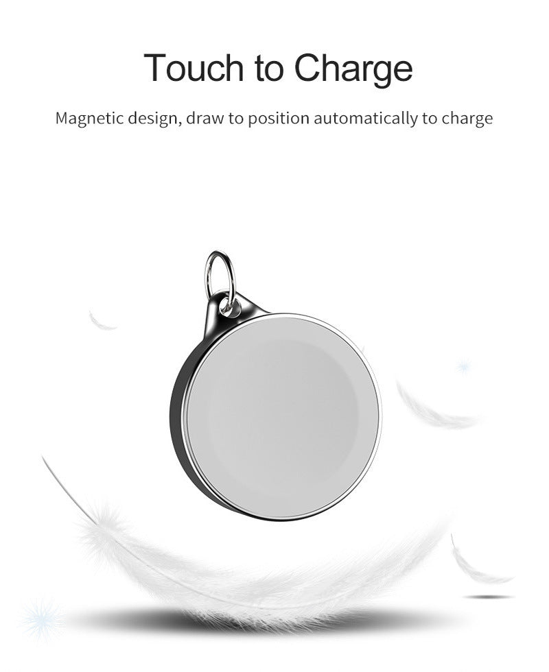 Suitable For Watch12345 Generation Watch Wireless Charger Portable Magnetic Keychain Watch Wireless Charger