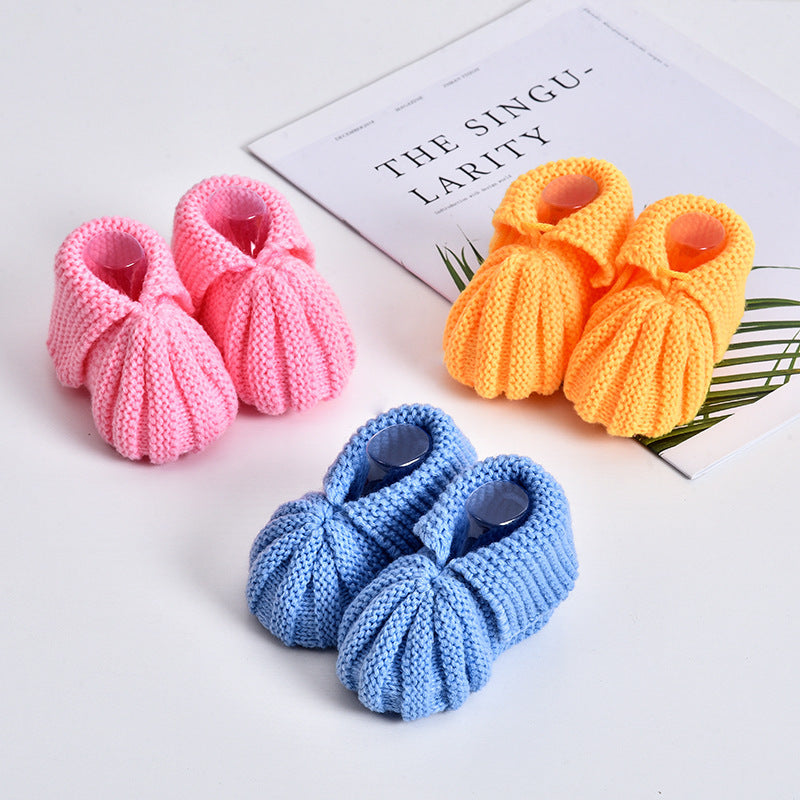 Handmade newborn woven shoes for men and women