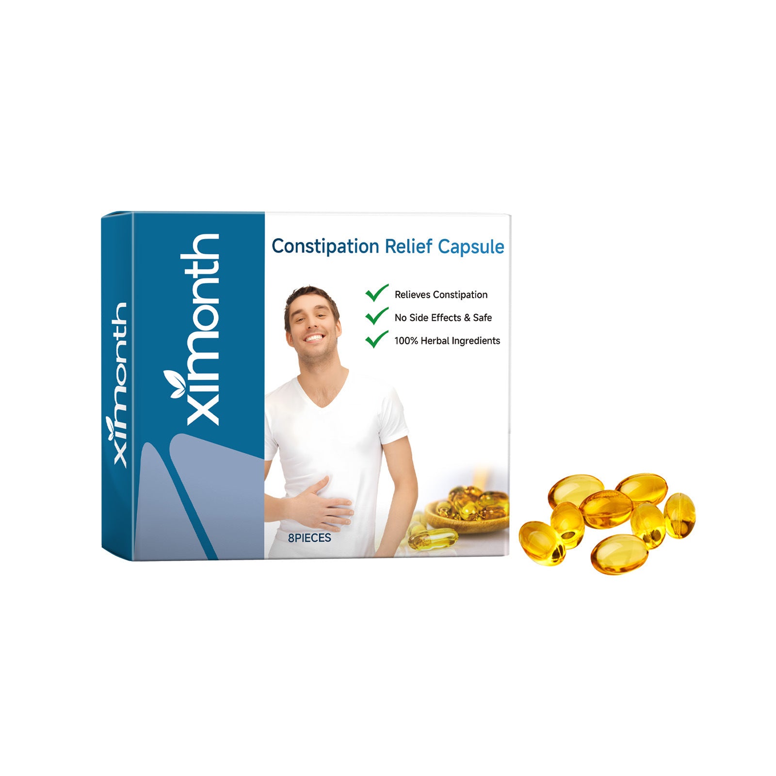 Body Care Relief Capsules Relieve Bowel Movements