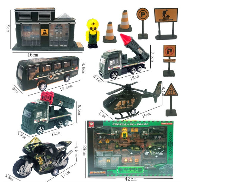 Children's toy engineering truck