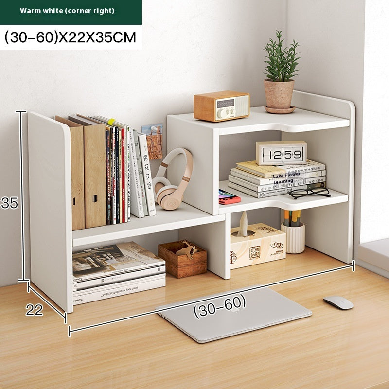 Desktop Bookshelf Storage Rack Desk Storage
