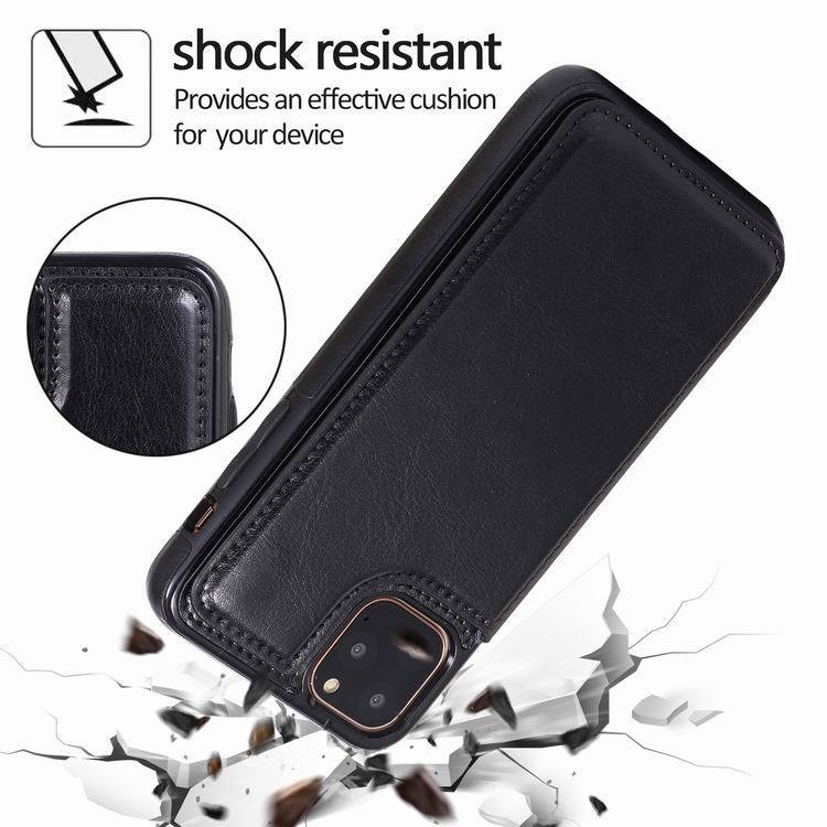 Card holder holster mad horse pattern back shell holster