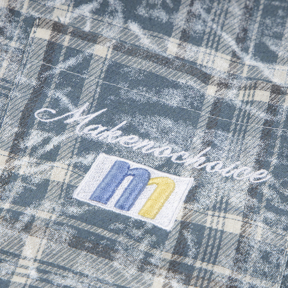 Fashion Personality Plaid Shirt Summer Men