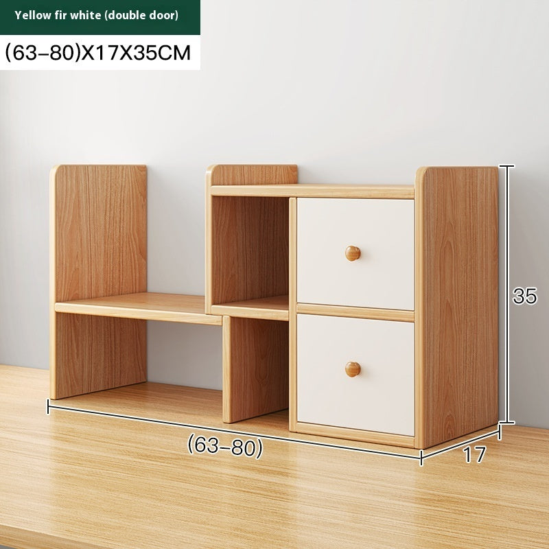 Desktop Bookshelf Storage Rack Desk Storage
