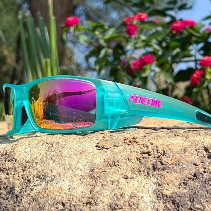 Trendy Outdoor Sports Polarized Sunglasses Men And Women Eye Protection Colorful Sunglasses