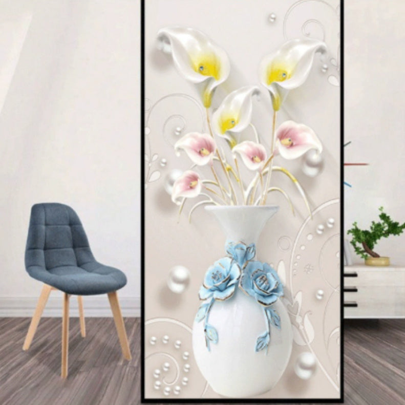 Shower Door Transparent Opaque Static Toilet Window Peep-proof Frosted Sticker