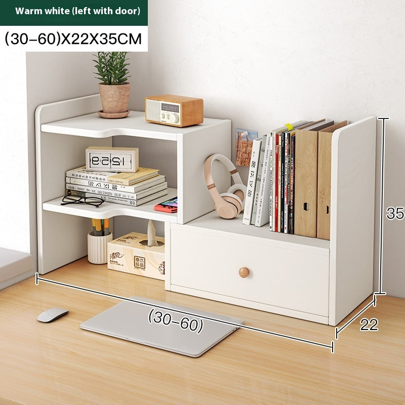 Desktop Bookshelf Storage Rack Desk Storage