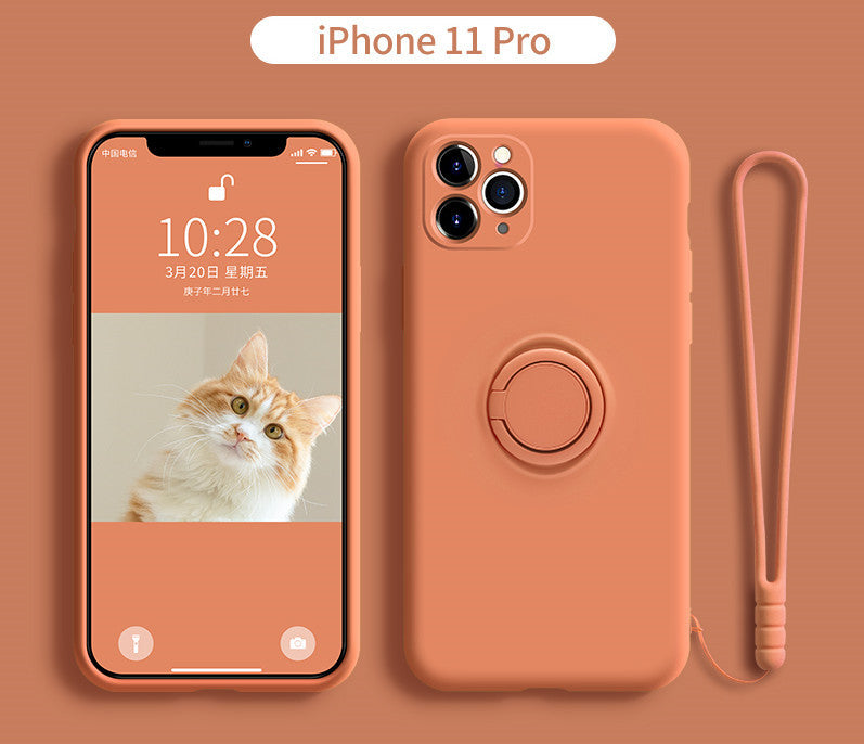 Liquid silicone mobile phone case