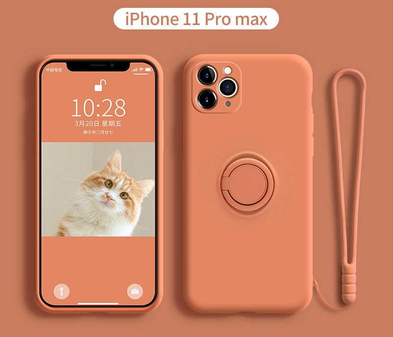 Liquid silicone mobile phone case