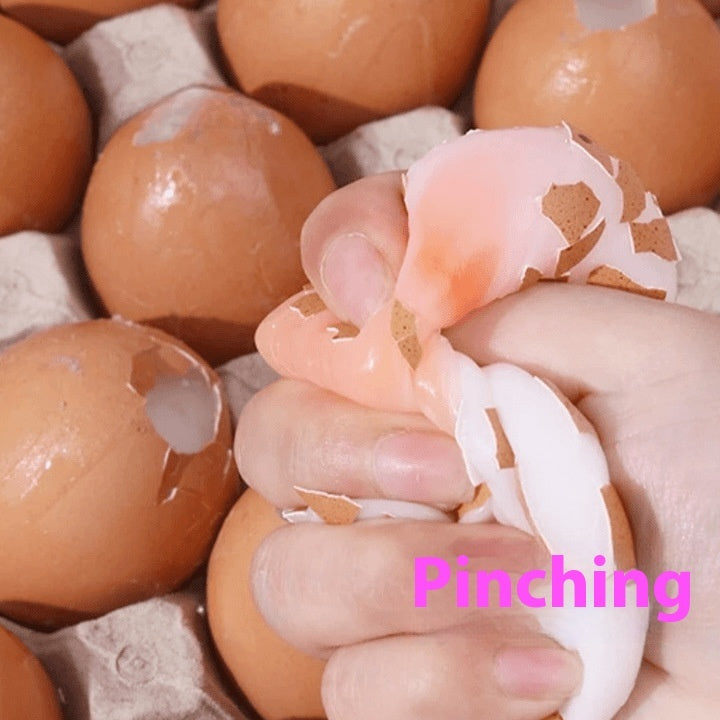 Simulation Silicone Egg Squeezing Toy Decompression Toy