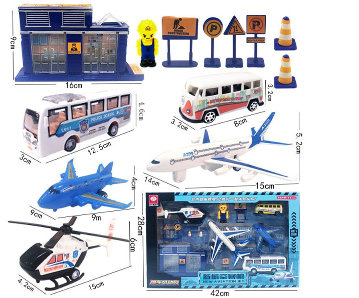 Children's toy engineering truck