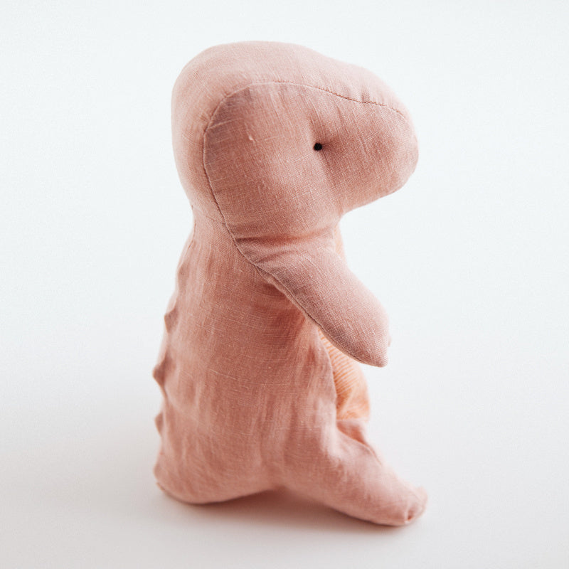 Nordic Linen Cloth Art Dolls Cute Dinosaurs