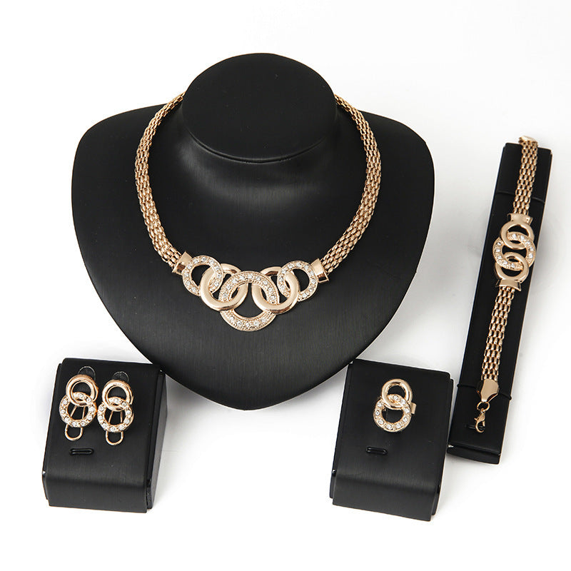 Four-piece Set Of 18K Gold Jewelry