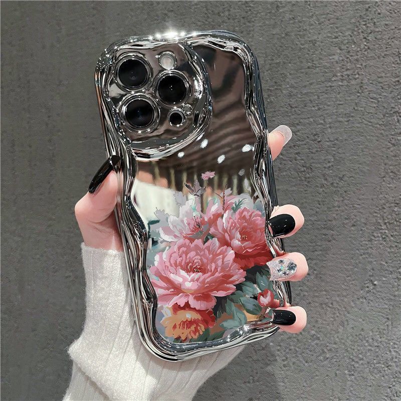 Oil Painting Rose Mobile Phone Protective Shell