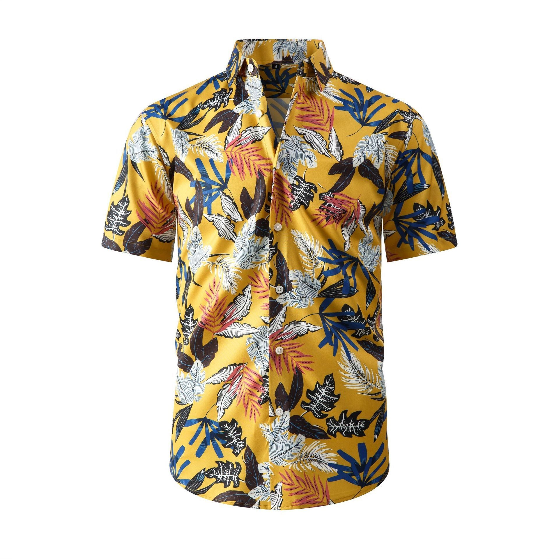 Plus Size Hawaii Beach Shirt Men