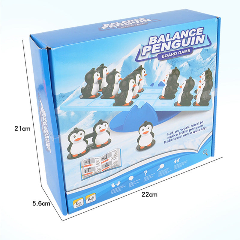 Balance penguin seesaw toy