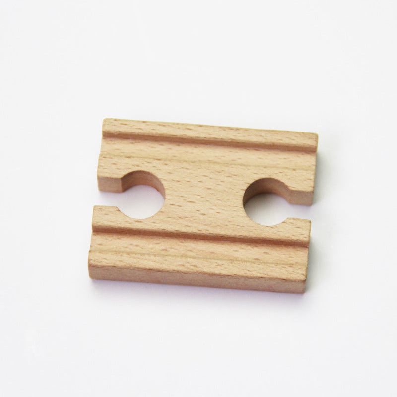 Wooden track train toy
