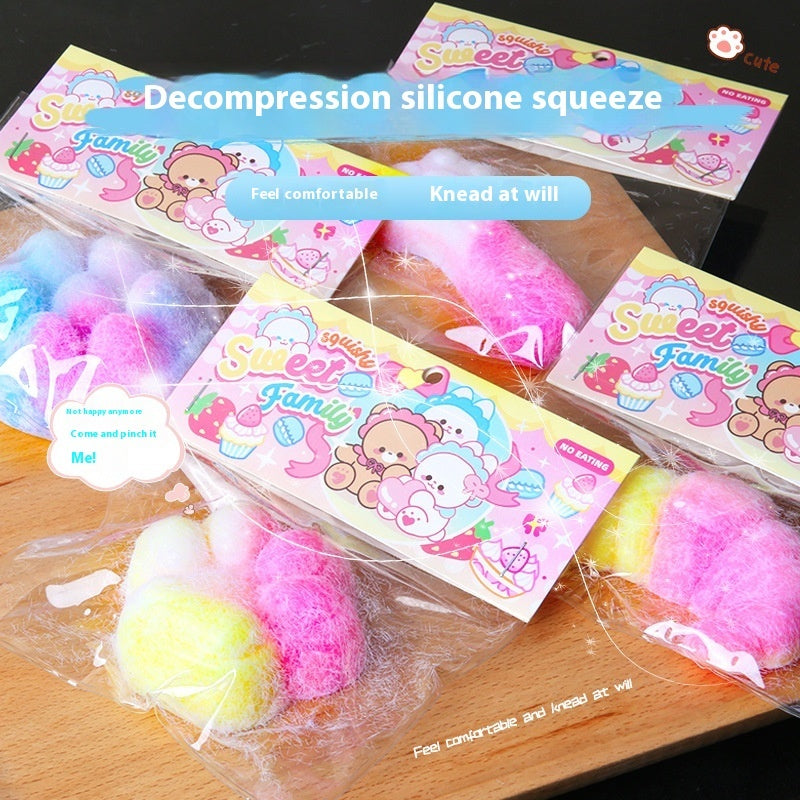 Silicone Mud Feeling Squeezing Toy Simulation Decompression Animal Toy