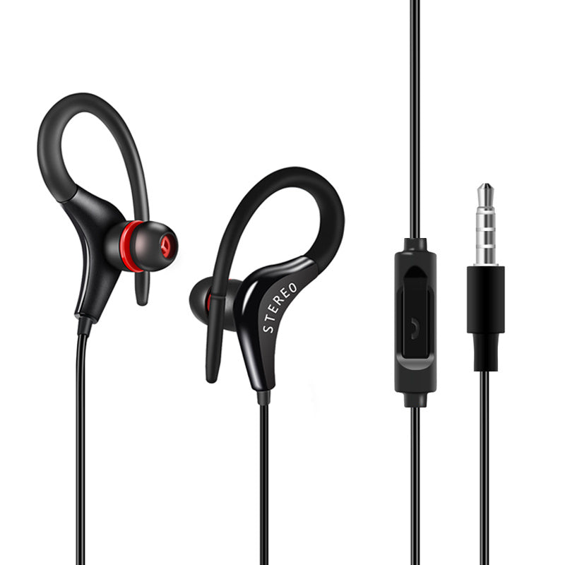 Earhook Headphones Super Bass Sport