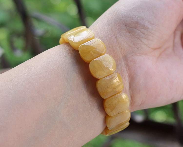Bracelet Mens And Womens Jewelry Yellow Dragon Jade Bracelet Jade