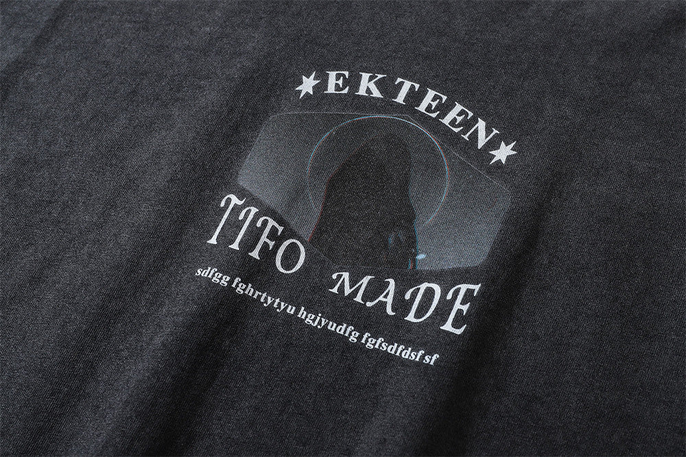 Fashion American Printed T-shirt Men