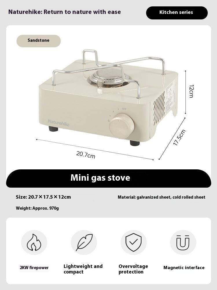 Mini Portable Gas Stove Outdoor Camping Cookware Stove Portable