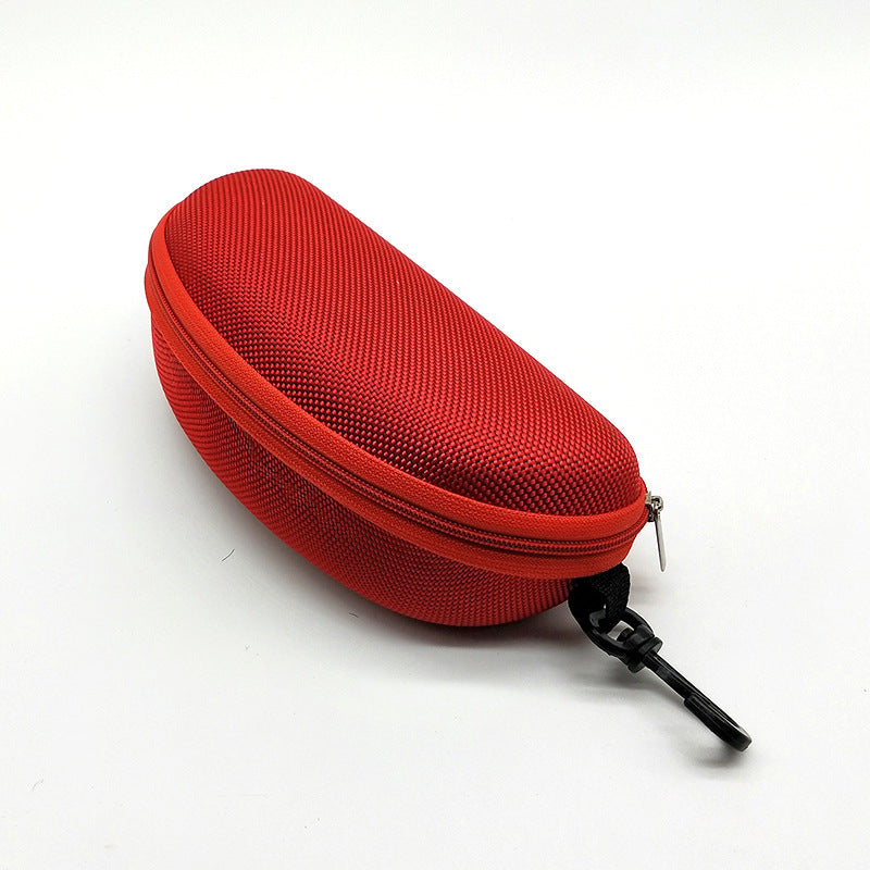 Sunglasses Anti-pressure Zipper Glasses Case Portable Storage Box
