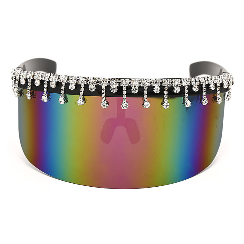 One-piece Oversized Lens Anti-peeping Anti-foam Handmade