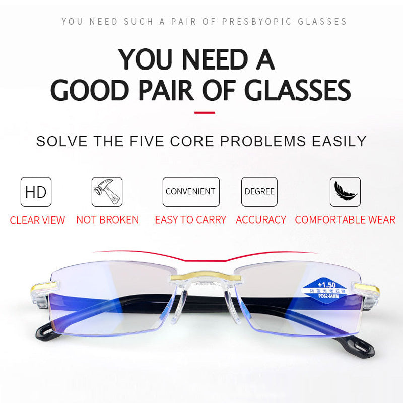 Fashion Automatic Adjustment Of Reading Glasses