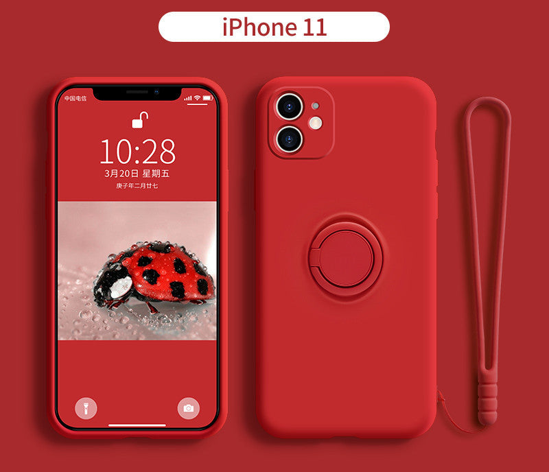 Liquid silicone mobile phone case