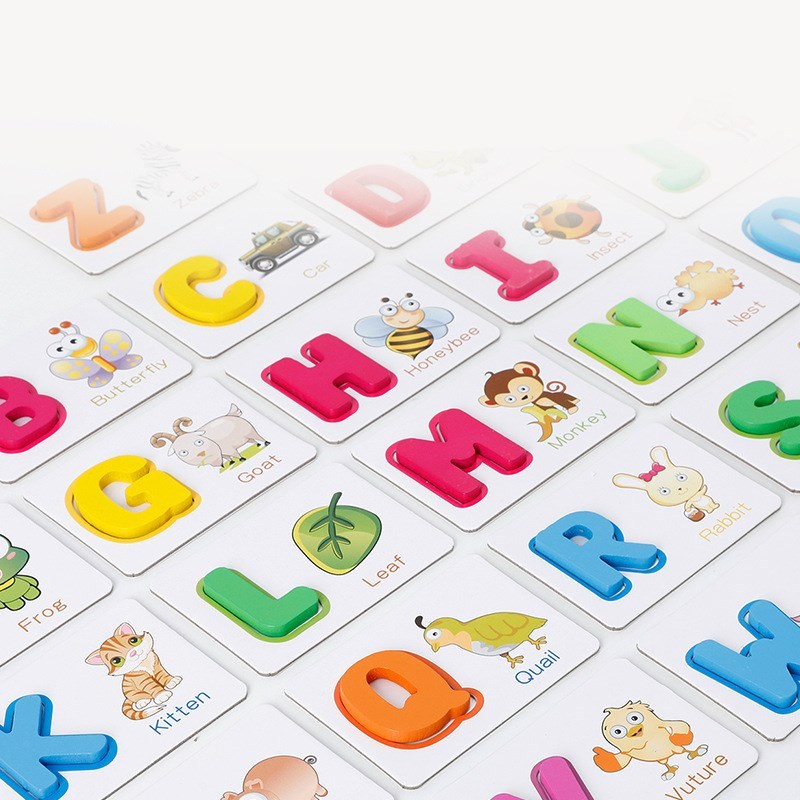 Letter word cognitive toy