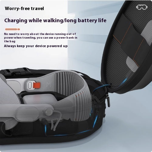 VR Portable Bag All-in-One Shock-absorbing Hard Shell Storage Box Protective Case AR Glasses Accessories